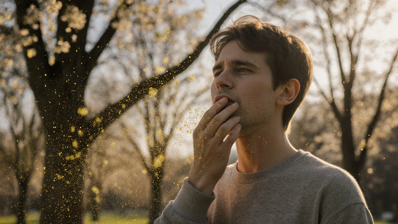 Proč mě škrábe v krku? Příčiny a co dělat, když vás trápí alergie na pyl