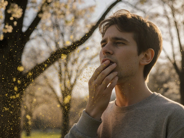 Proč mě škrábe v krku? Příčiny a co dělat, když vás trápí alergie na pyl