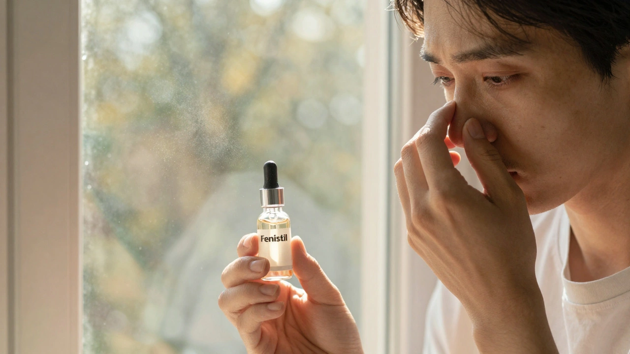 Kdy zabere Fenistil na alergii na pyl? Čas účinku a co očekávat