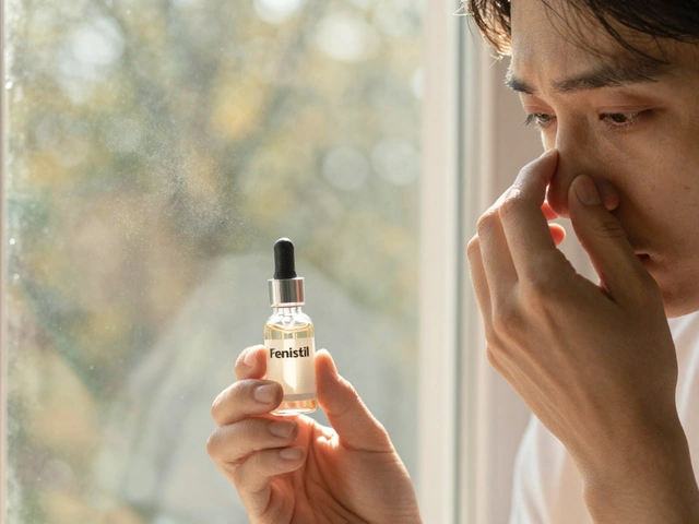 Kdy zabere Fenistil na alergii na pyl? Čas účinku a co očekávat